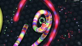 Slitherio HOW HOW HOW LUCKY Slitherio Gameplay [upl. by Mirabella]