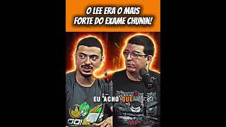 O LEE REA O MAIS FORTE DO EXAME CHUNIN  Anime naruto narutoshippuden rocklee [upl. by Ameluz]