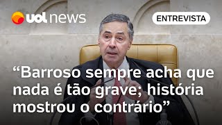 Barroso é otimista demais ao dizer que não há mais riscos à democracia analisa professora [upl. by Joyan]