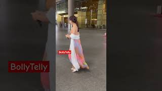 Avneet Kaur touches down in Mumbai✈️ avneetkaur bollywood reelitfeelit reelkarofeelkaro [upl. by Kere]