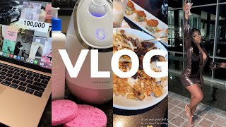 VLOG  HOW TO MAKE A 2022 VISION BOARD   HOME FACIAL  THOUGHT I CAUGHT CORONA amp SOLO DATES amp more [upl. by Adlar]