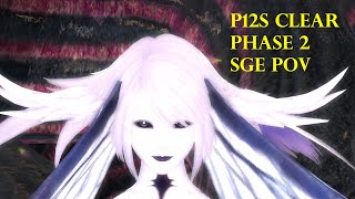 FFXIV  P12S Phase 2 Clear Sage PoV [upl. by Clerc90]