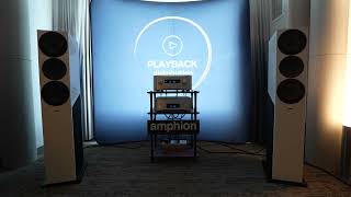 amphion Krypton3x Loudspeaker  Esoteric F02 N01XDSE  Quadraspire SVT  Esprit  AXPONA 2024 [upl. by Joappa]