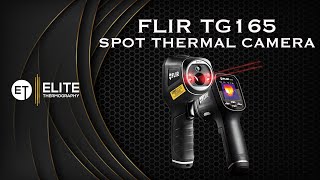 FLIR TG165 spot thermal camera for troubleshooting and analysis [upl. by Mcdermott]