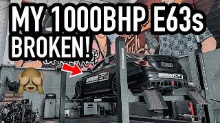 MY 1000BHP E63s BROKE IN MONACO 🙈🤬 [upl. by Eeluj164]