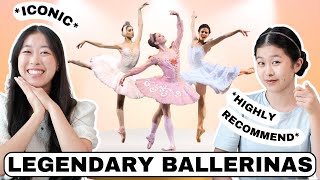 FAMOUS BALLERINAS YOU NEED TO KNOW and why theyre great  Ballet Reign [upl. by Ria]