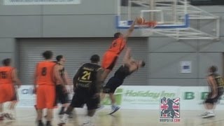 Myles Hesson DESTROYS Defender Mersey Tigers vs Sheffield Sharks [upl. by Fidellas379]