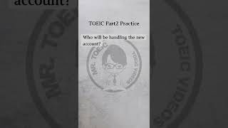 TOEIC Part2293 english toeic [upl. by Aldas]