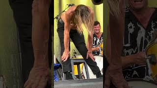 👕🎤 Iggy Pop brings unparalleled energy to the stage before Red Hot Chili Peppers Tour 2023 IggyPop [upl. by Burrill]