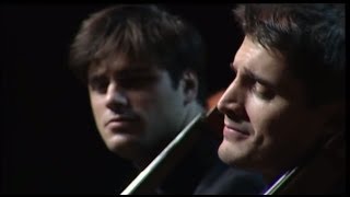 2CELLOS  Bach Double Violin Concerto in D minor  2nd mov LIVE VIDEO [upl. by Arratahs]