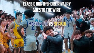 CLASSIC NORTHSHORE RIVALRY GOES DOWN TO THE WIRE  MANDEVILLE VS SAINT PAULS FULL GAME HIGHLIGHTS [upl. by Rudiger]