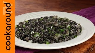 Risotto al nero di seppia tutorial ricetta originale [upl. by Urissa63]