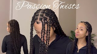 DIY PASSION TWISTS  It’s Time For A New Style [upl. by Appledorf]