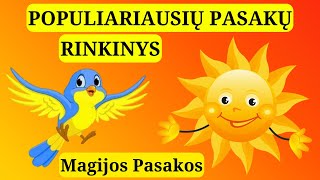 Populiariausių AUDIO PASAKŲ Rinkinys  Pasakos Vaikams [upl. by Mullac]