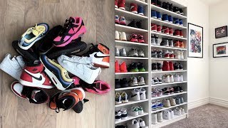 How to Use Ikea Shelves to Build a Sneaker Closet  Tutorial [upl. by Hyatt]