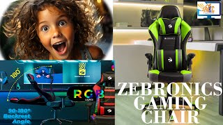 Zebronics Gaming Chair GC1400  Gaming Chair Assembly [upl. by Malena]