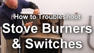 How to Troubleshoot Glass Top Stove Burners and Switches [upl. by Anzovin]