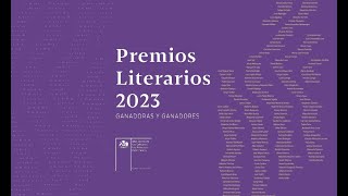 Premios Literarios 2023 [upl. by Emearg]