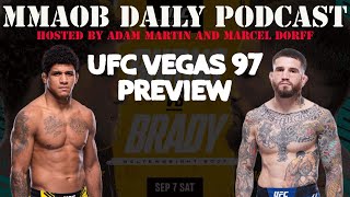 UFC Vegas 97 Burns vs Brady Preview MMAOB Daily Podcast For September 1st [upl. by Esele]