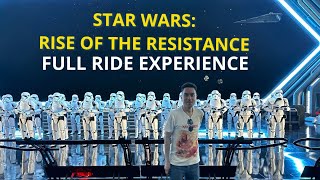 Star Wars Rise of the Resistance FULL RIDE EXPERIENCE [upl. by Elnore]