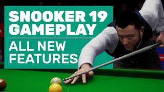 Snooker 19 Gameplay  17 Minutes Of New Tech And New Features [upl. by Norvell]