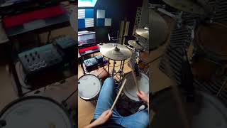 That groove 🔥 drums drummer drumcover [upl. by Eneladgam385]