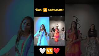 Vinni🆚padmavati🤍🆚❤️ comment your favourite🌈lovetrendingshortslike and subscribe🤌 [upl. by Cyprus]