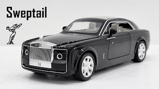 Rolls Royce Sweptail Unboxing Diecast Model Car [upl. by Thill448]