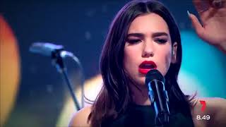 LIVE Dua Lipa performs IDGAF  Sunrise [upl. by Nimsaj]