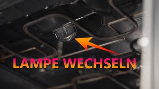 Lampe wechseln im AEG MULTI Dampfgarer [upl. by Bartolemo]