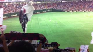 オリックスバファローズ球団歌「SKY」＆攻撃開始テーマ 東京ドーム 2013年5月25日 [upl. by Paik778]