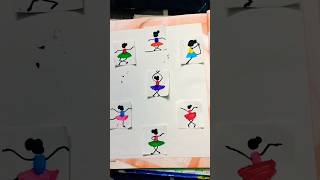 Thumak Thumak flipbook youtubeshorts dance flipbook 😍❤️newshorts artdrawing viralvideo [upl. by Erdna754]