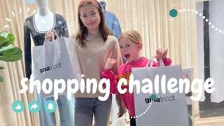 SHOPPING CHALLENGE Hailey amp Chloe köper outfits till varandra xD [upl. by Markman]