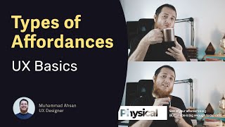 4 Types of Affordances  UX Beginner Class [upl. by Ellehcil]