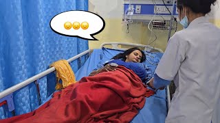 Dusre hospital me ICU me karwana pada admit😞 Snappygirls therott vlog vlogger [upl. by Llenwahs322]