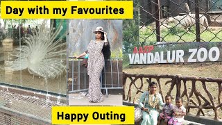 Trip to Vandalur Zoo  Day in my life vlog subscribe vandalurzoo SharmysVlogs [upl. by Atiuqcaj]