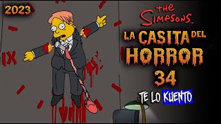 La Casita Del Horror 34  Temporada 35  Los Simpson  Resumen Capitulo 5 [upl. by Killian767]