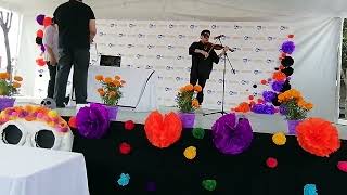 Deleite nse con el concierto de violín por el Día de Muertos en la alcaldía Benito Juárez [upl. by Hole]