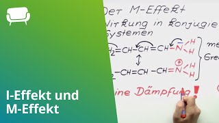 IEffekt und MEffekt einfach erklärt  Chemie  Organische Chemie [upl. by Ueihtam]