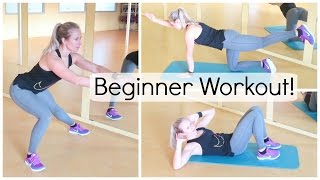 Complete 30 min Beginner Workout  Oefeningen voor thuis [upl. by Nich324]