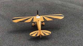 EFlite Clipped Wing Cub 12M Flight and Review [upl. by Atirihs]