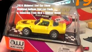 Unboxing from Richs Slotcar Room and Highland Slot car show finds [upl. by Adnoryt805]