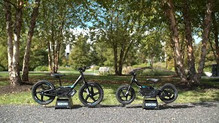 STACYC Electric Balance Bikes Review [upl. by Akinal285]