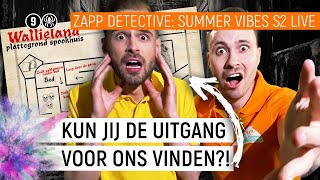 HELP LIVE RUTGER EN THOMAS UIT HET SPOOKHUIS  LIVESTREAM Pretpark Summer Vibes  NPO Zapp [upl. by Assilav384]