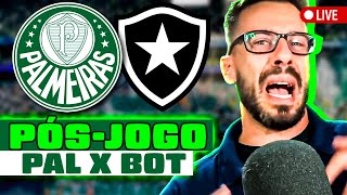 PÓSJOGO BOTAFOGO AMASSA O PALMEIRAS PINTOU O CAMPEÃO  Placar TV [upl. by Fesoy]