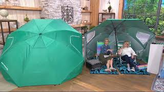 SportBrella XL Instant Outdoor Family Shelter Umbrella on QVC [upl. by Janna]