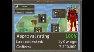 Runescape 1 Entire Year of Miscellania Resources Managing Miscellania Passive Income [upl. by Bonilla]