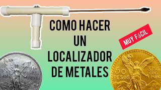 como hacer una pistola de radiestesia o localizador de metales [upl. by Obe]