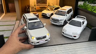 Realistic Toyota Car Collection 118 Scale  Real like Diecast Model Cars [upl. by Adnwahsat]