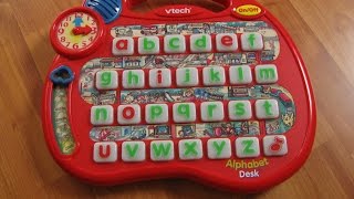 Vtech Alphabet Desk Great Learning Toy with 8 Different Activities [upl. by Atin]